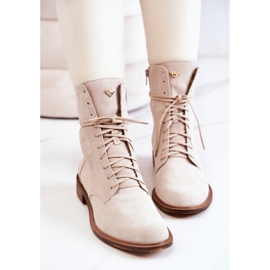 Mokkasaappaat Nicole vaalea beige 2697 1