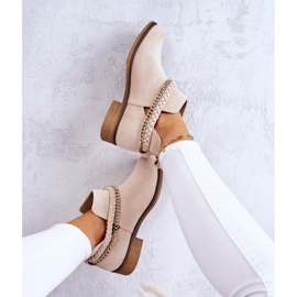 PS1 Mokkasaappaat ketjulla beige Talitha 2