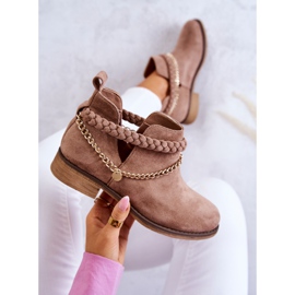 PS1 Mokkasaappaat ketjulla Ruskea Talitha 1