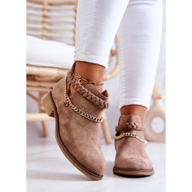 PS1 Mokkasaappaat ketjulla Ruskea Talitha 2