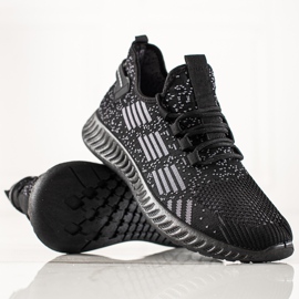 TRENDI Kevyet miesten urheilukengät musta 1