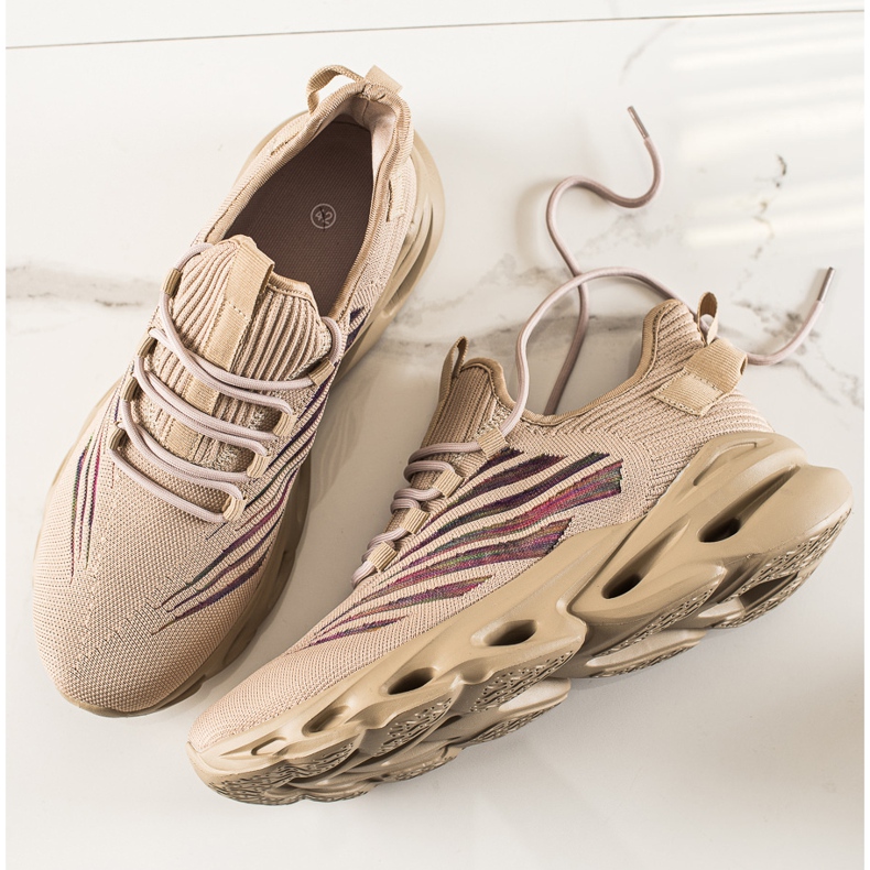 TRENDI Muodikkaat miesten tennarit beige 1