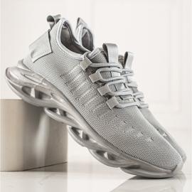 TRENDI Muodikkaat miesten urheilukengät harmaa 1