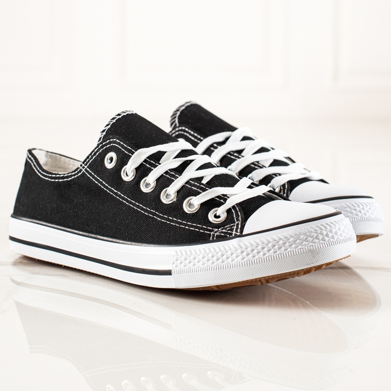 TRENDI Miesten lenkkarit musta 1