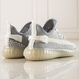 TRENDI Mukavat miesten tennarit harmaa 1