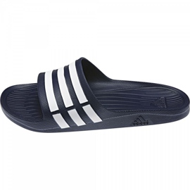 Adidas Duramo Slide G15892 tossut valkoinen laivastonsininen 2