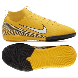 Nike Mercurial Superfly 6 Academy Gs Neymar Ic Jr AO2886-710 jalkapallokengät keltainen keltaiset 1
