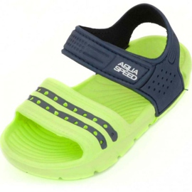 Aqua-speed Noli sandaalit, vihreä ja tummansininen, väri 84 2