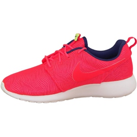 Nike Roshe One Moire W 819961-661 kengät punainen 1