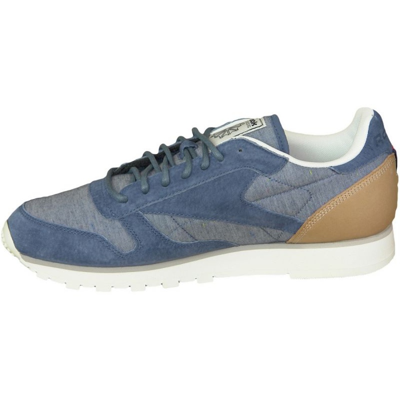 Reebok Cl Leather Fleck M AQ9722 sininen 1