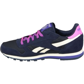 Reebok Classic Leather Jr AR2041 tummansininen 1