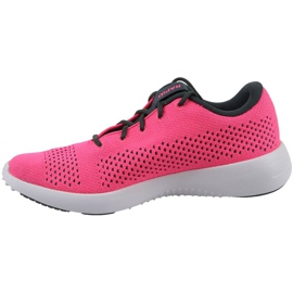 Under Armour Rapid Shoes W 1297452-600 musta vaaleanpunainen 1