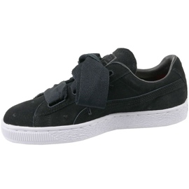 Puma Suede Heart Jr 365135-02 musta 1