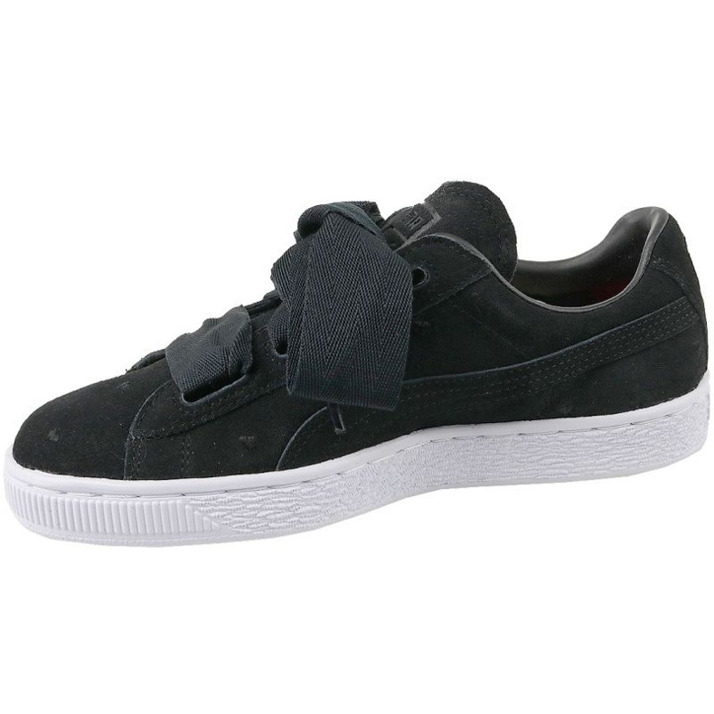Puma Suede Heart Jr 365135-02 musta 1