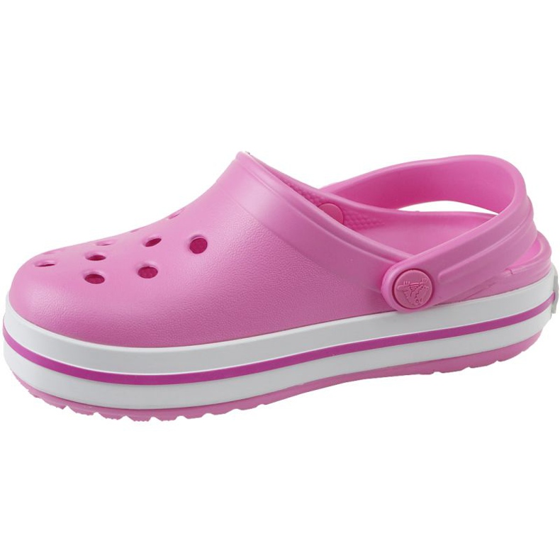Crocs Crocband Clog Jr 204537-6U9 vaaleanpunainen 1