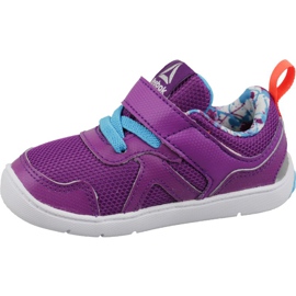 Reebok Ventureflex Stride 5.0 Jr BD3696 kengät punainen violetti 1