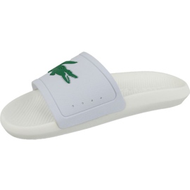 Lacoste Croco Slide 119 1 M 737CMA0018082 valkoinen 1