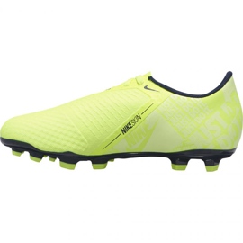 Nike Phantom Venom Academy Fg Jr AO0362-717 jalkapallokengät keltainen keltaiset 1