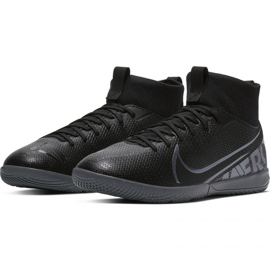 Nike Mercurial Superfly 7 Academy Ic Jr AT8135 001 jalkapallokengät musta 1