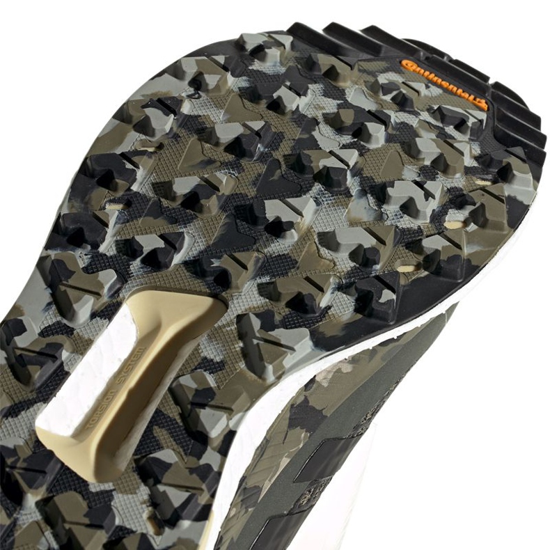 Vaelluskengät adidas Terrex Free Hiker M EF0774 musta harmaa monivärinen vihreä 1