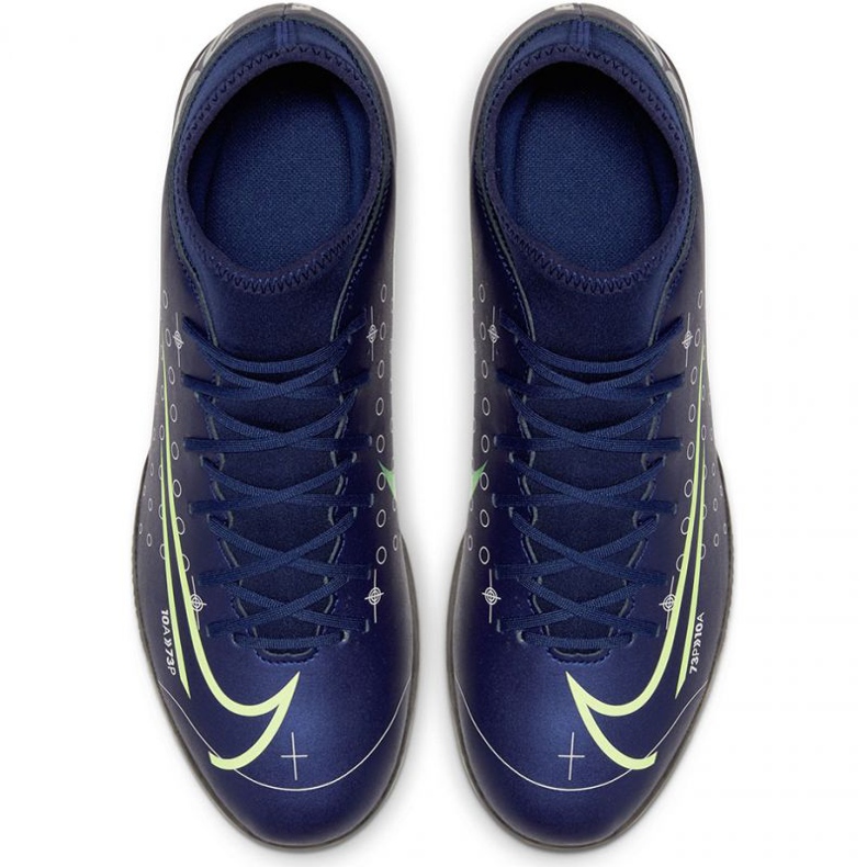 Sisäkengät Nike Mercurial Superfly 7 Club Mds Ic Jr BQ5417-401 laivastonsininen sininen 1