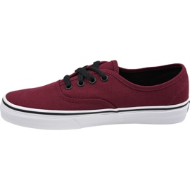Vans Authentic W VQER5U8 Kengät punainen 1