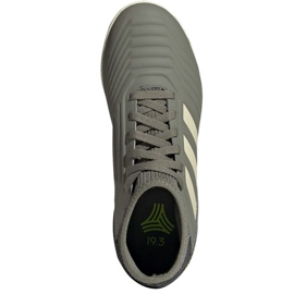 Adidas Predator 19.3 Jr EF8219 jalkapallokengät harmaan sävyjä 1