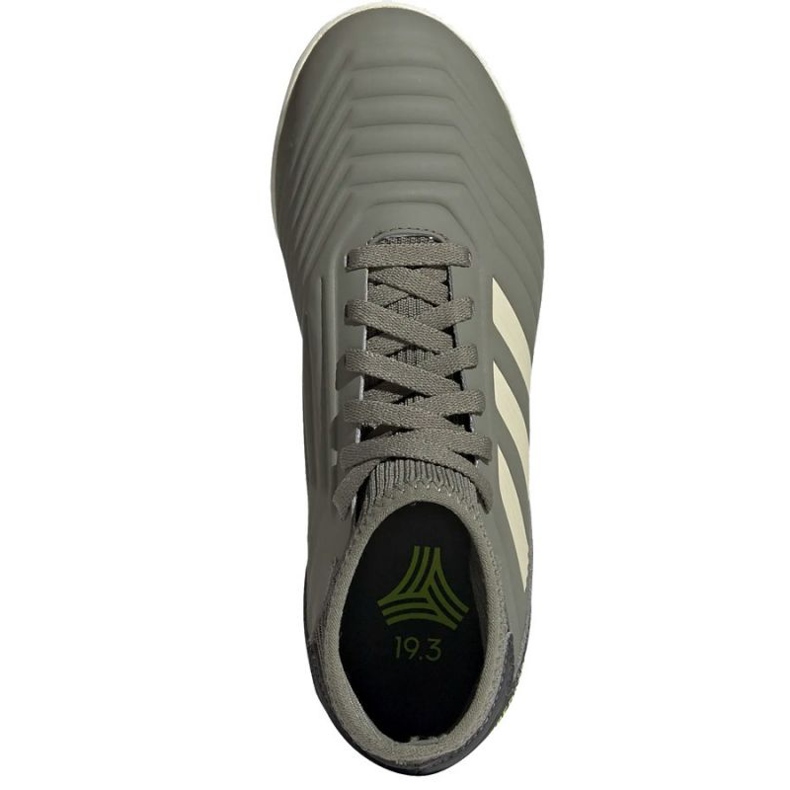 Adidas Predator 19.3 Jr EF8219 jalkapallokengät harmaan sävyt 1