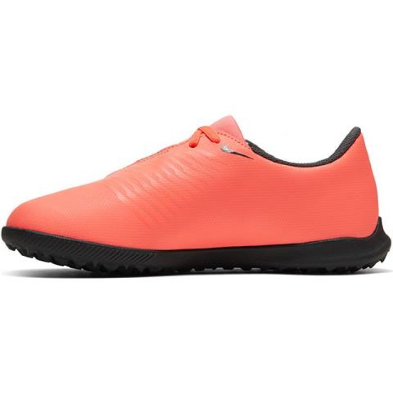 Nike Phantom Venom Club Tf Jr AO0400 810 kengät tummansininen appelsiinit ja punaiset 1