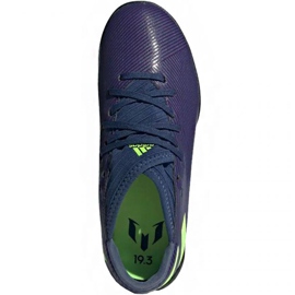 Adidas Nemeziz Messi 19.3 Tf Jr EF1811 jalkapallokengät musta tummansininen 1