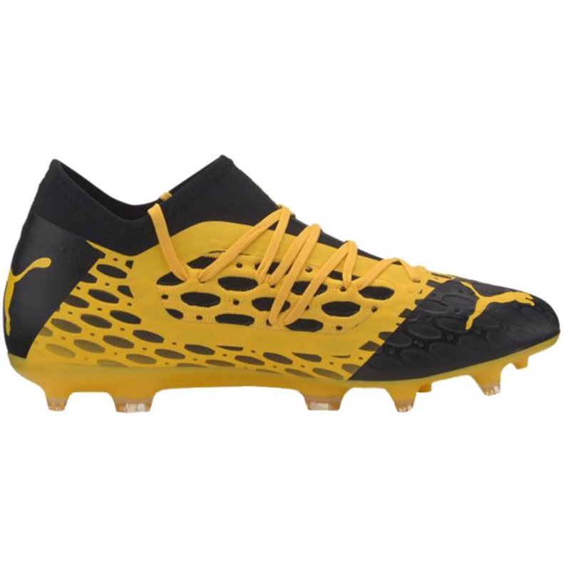 Puma Future 5.3 Netfit Fg Ag M 105756 03 jalkapallokengät keltainen keltainen 1