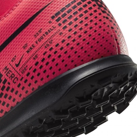 Nike Mercurial Superfly 7 Club Tf Jr AT8156-606 jalkapallokengät punainen appelsiinit ja punaiset 6