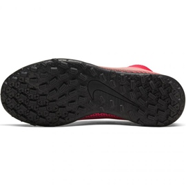 Nike Mercurial Superfly 7 Club Tf Jr AT8156-606 jalkapallokengät punainen appelsiinit ja punaiset 8