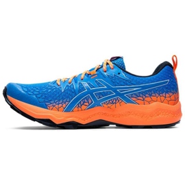 Asics Fujitrabuco Lyte M 1011A700-400 juoksukengät sininen oranssi 1