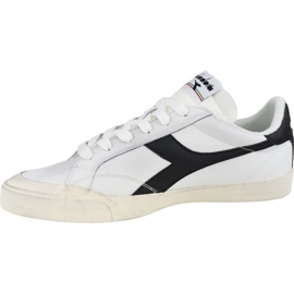 Diadora Melody Nahka Likainen M 501-176360-01-C0351 valkoinen harmaa 1