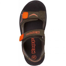 Kappa Pure T Footwear Jr 260594T 3144 oranssi vihreä 1