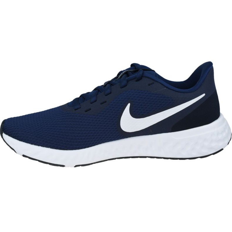 Nike Revolution 5 M BQ3204-400 valkoinen laivastonsininen 1