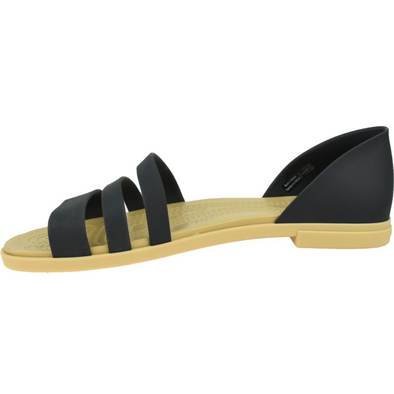 Crocs Tulum Open Flat W 206109-00W musta 1