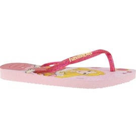 Havaianas Tossut Jr 4123328-7818 vaaleanpunainen 1