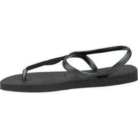 Havaianas Flash Urban Plus W 4144382-0090 sandaalit musta tummansininen 1