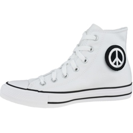 Converse Chuck Taylor All Star Hi Peace W 167892C kengät valkoinen 1