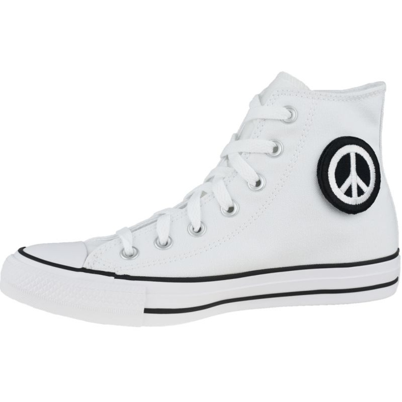 Converse Chuck Taylor All Star Hi Peace W 167892C kengät valkoinen 1