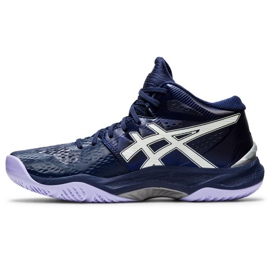 Asics Sky Elite Ff Mt W 1052A023-400 lentopallokengät grafiitti, laivastonsininen bluesia ja laivastonsinisiä 1