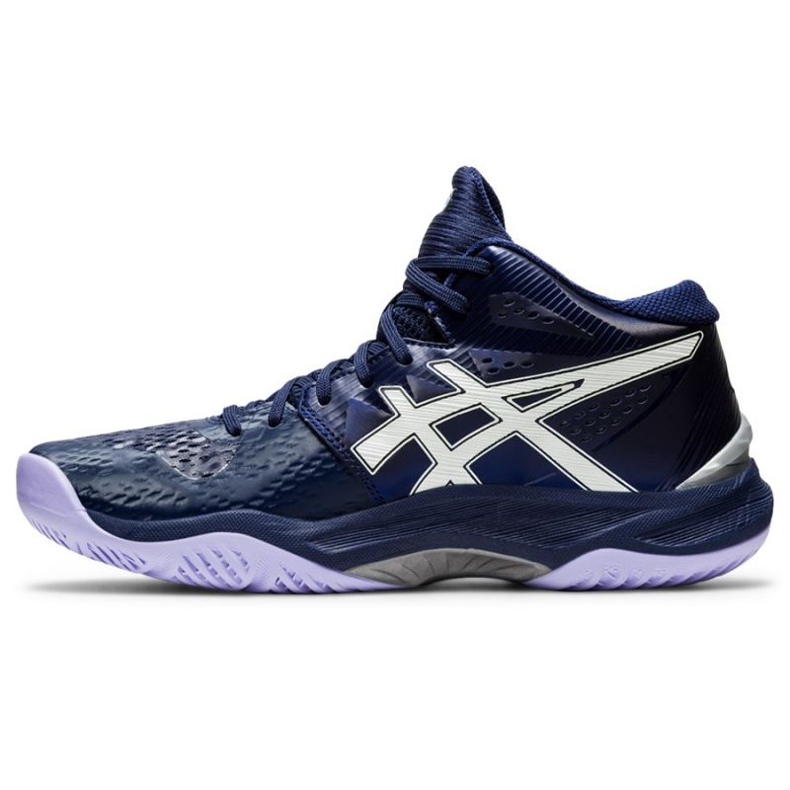 Asics Sky Elite Ff Mt W 1052A023-400 lentopallokengät grafiitti, laivastonsininen bluesia ja laivastonsinisiä 1