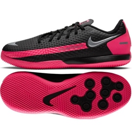 Nike Phantom Gt Academy Ic Jr CK8480-006 jalkapallokengät monivärinen musta 1
