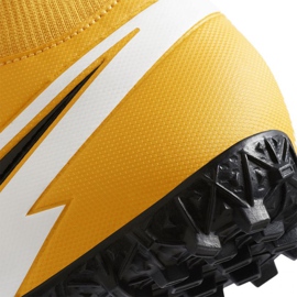Nike Mercurial Superfly 7 Academy Tf M AT7978 801 jalkapallokengät keltaiset musta, keltainen, valkoinen 6