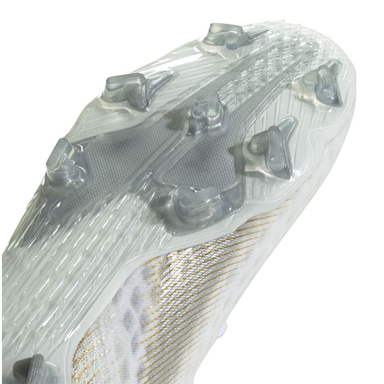 Adidas X Ghosted.2 Fg M FW6776 jalkapallokengät valkoinen kulta valkoinen 1
