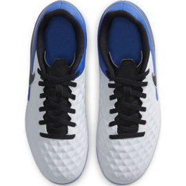 Nike Tiempo Legend 8 Club FG / MG Jr AT5881 104 jalkapallokengät monivärinen valkoinen 1