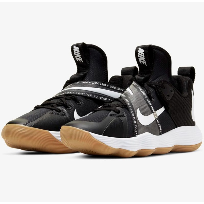 Nike React HyperSet CI2955010-S lentopallokengät musta musta 2
