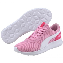 Puma St Active Jr 369069 14 kengät sininen vaaleanpunainen 1